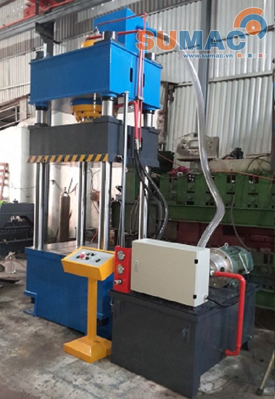 máy ép thủy lực 4 trụ