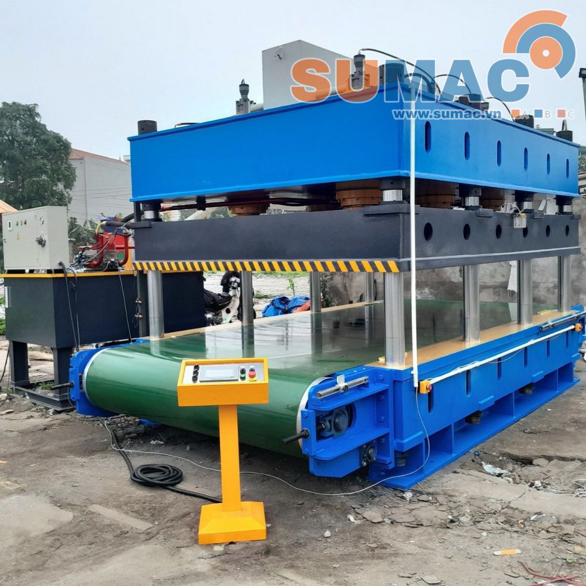 Máy ép thủy lực khổ lớn 500 tấn