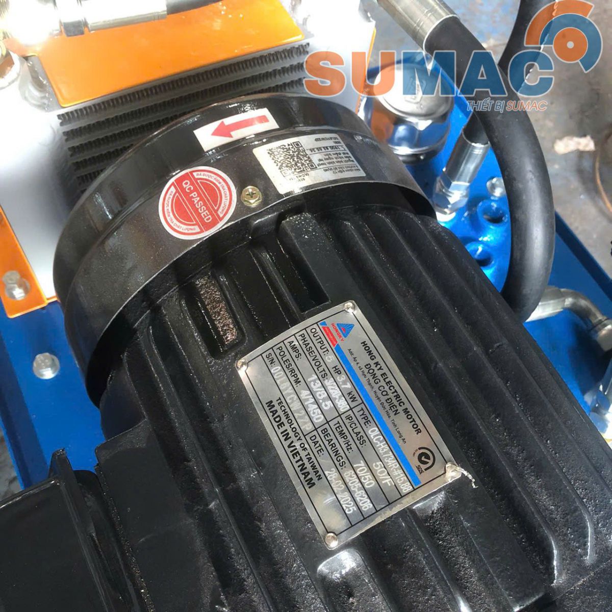 motor bơm dầu 3.7kw