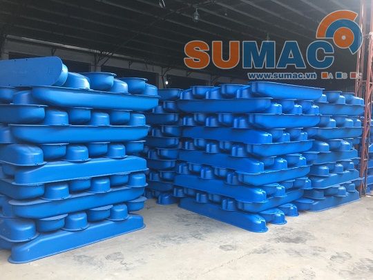 phao HDPE guồng nước tạo oxy