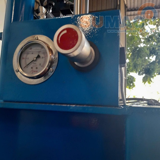 rowle áp suất lắp máy ép phế liệu