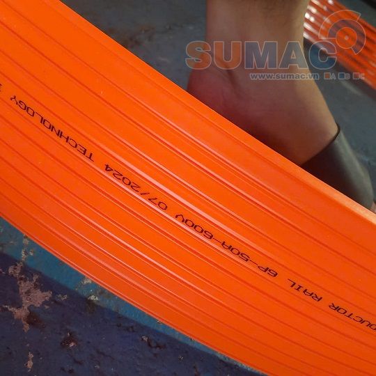 Ray dẫn điện cầu trục 6 pha, ray dẫn điện cầu trục 6P-50A