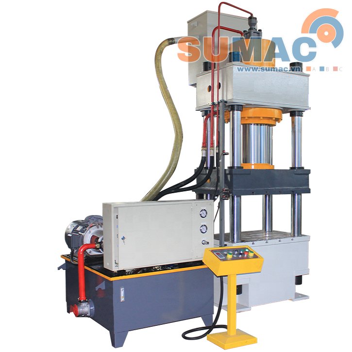 tóp máy ép thủy lực 4 trụ