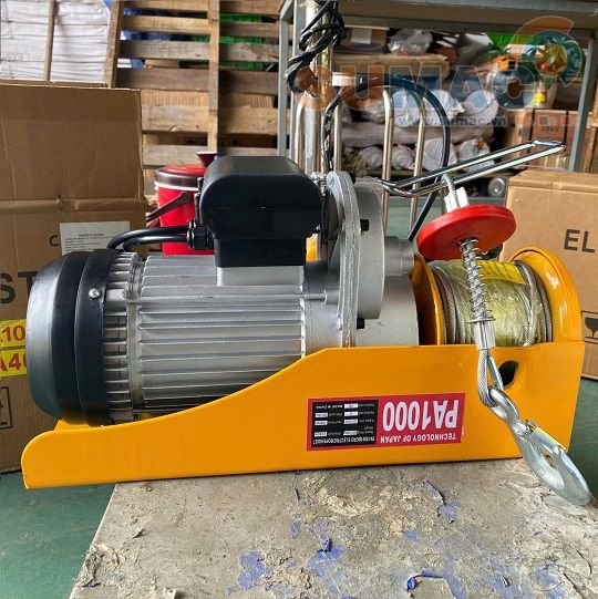Tời điện mini nâng hàng PA100 PA200 điện áp 220V