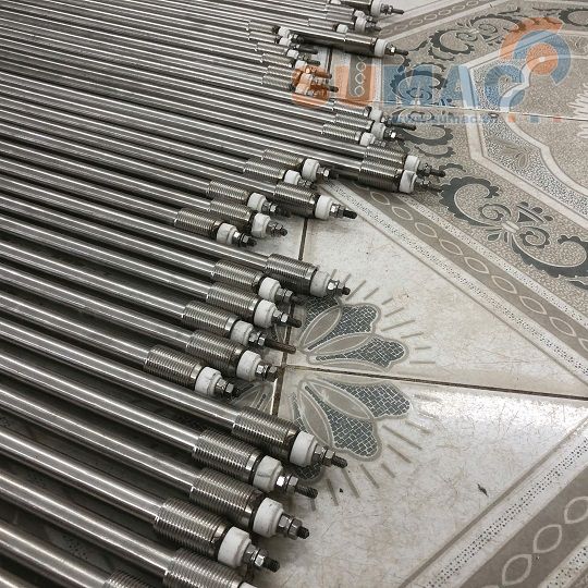 thanh sấy nhiệt phi 16 công suất 1200w điện áp 220V