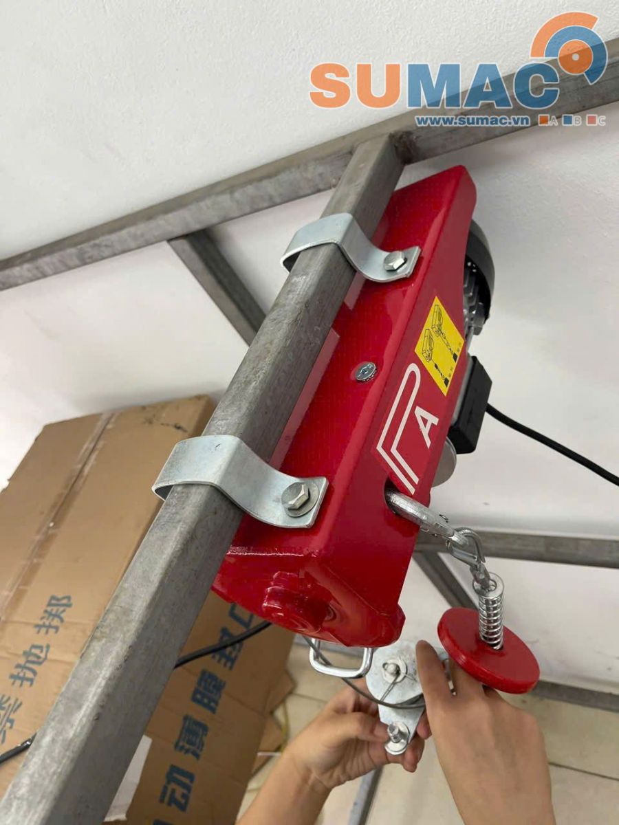 tời điện treo cố định