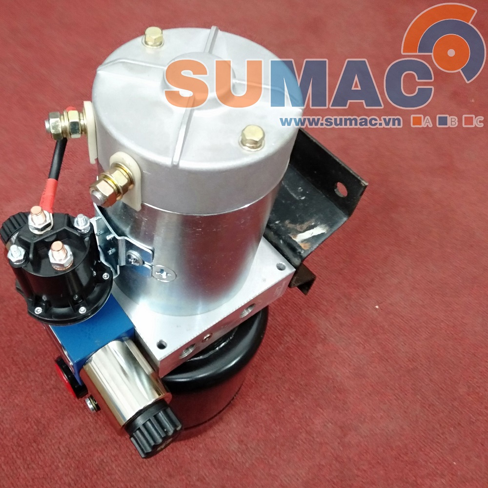 Bộ nguồn thủy lực 12V cho bàn nâng hàng, cầu nâng oto
