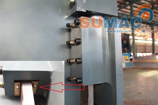 Dẫn hướng máy chấn thủy lực