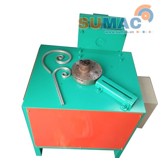 Máy uốn hoa văn inox mỏ tròn