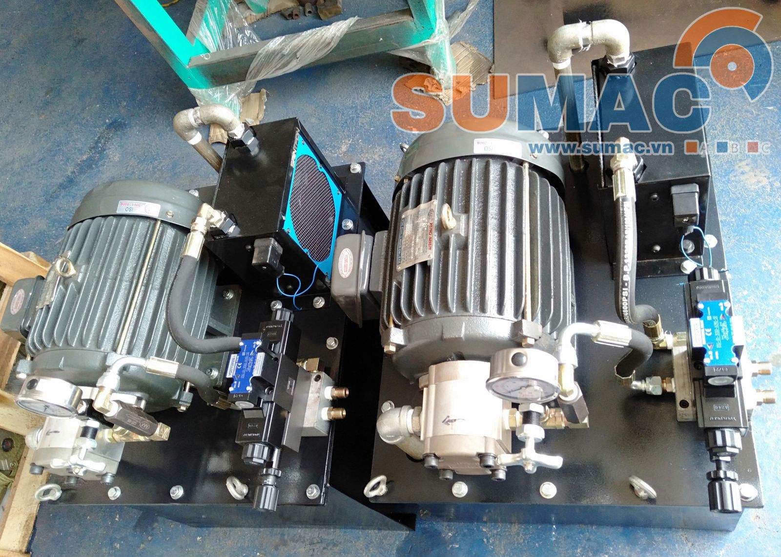 Hình 7. Bộ nguồn thủy lực 3.7kw tại Hà Nội
