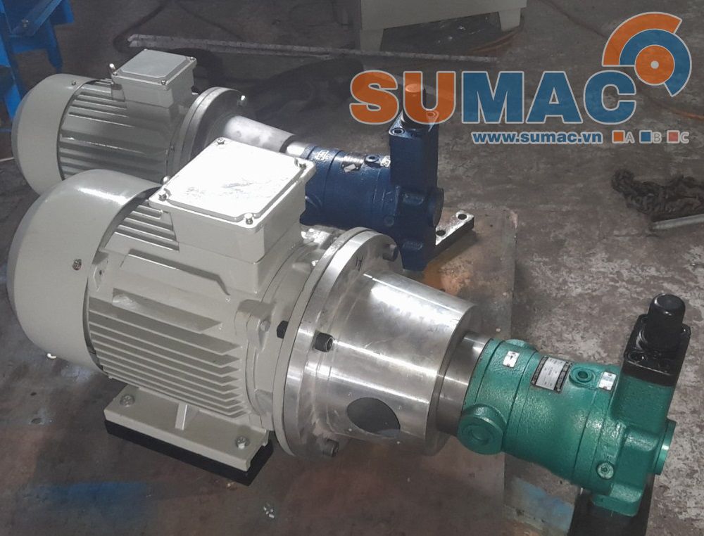 giá cụm bơm thủy lực áp cao