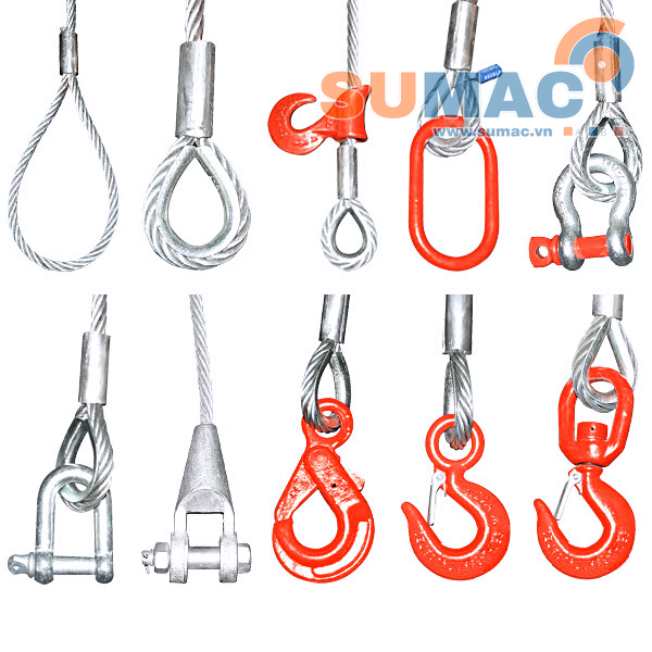 các loại cáp thép cẩu hàng