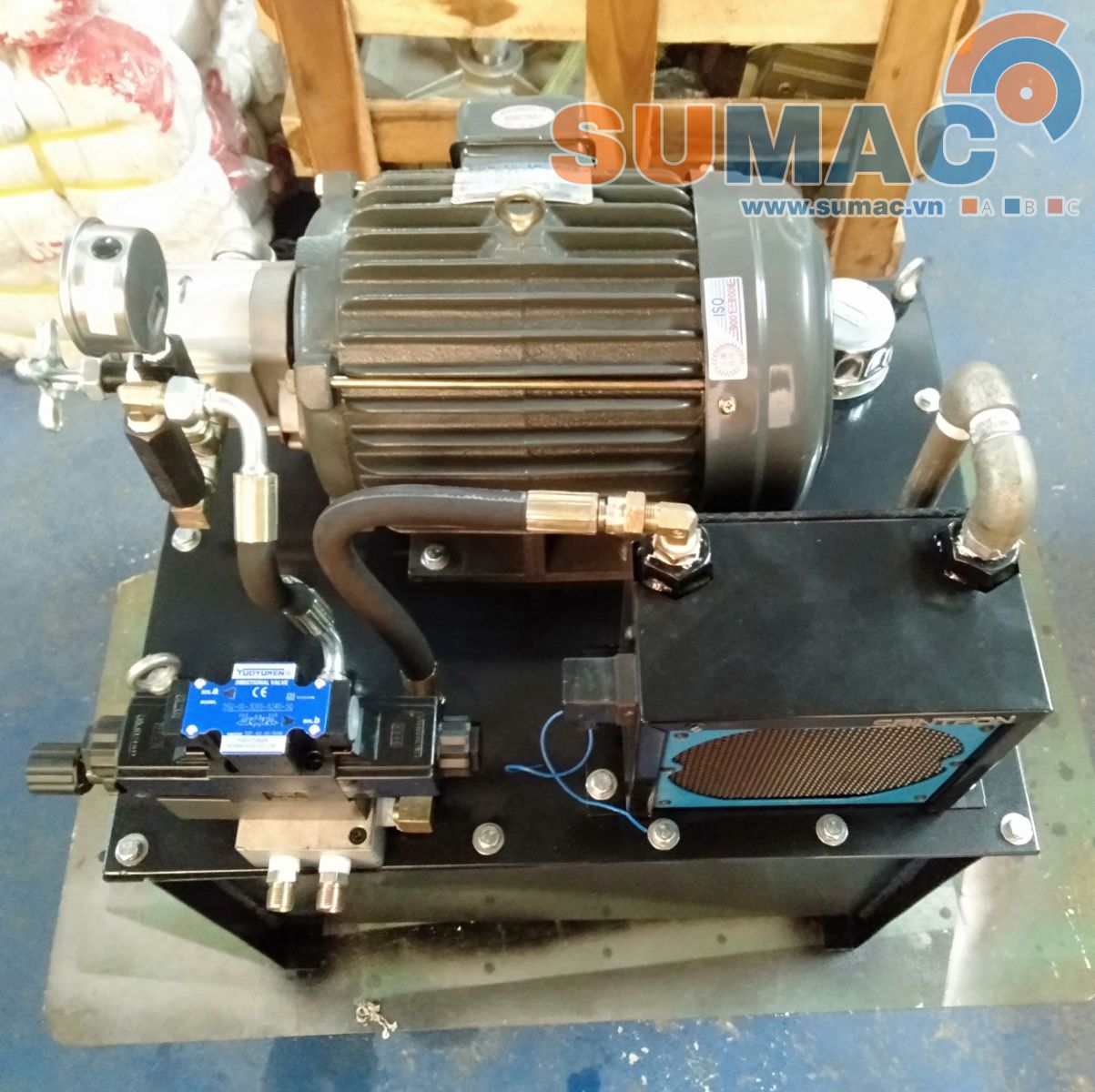 Van điện từ thủy lực - Bộ nguồn thủy lực 3.7kw