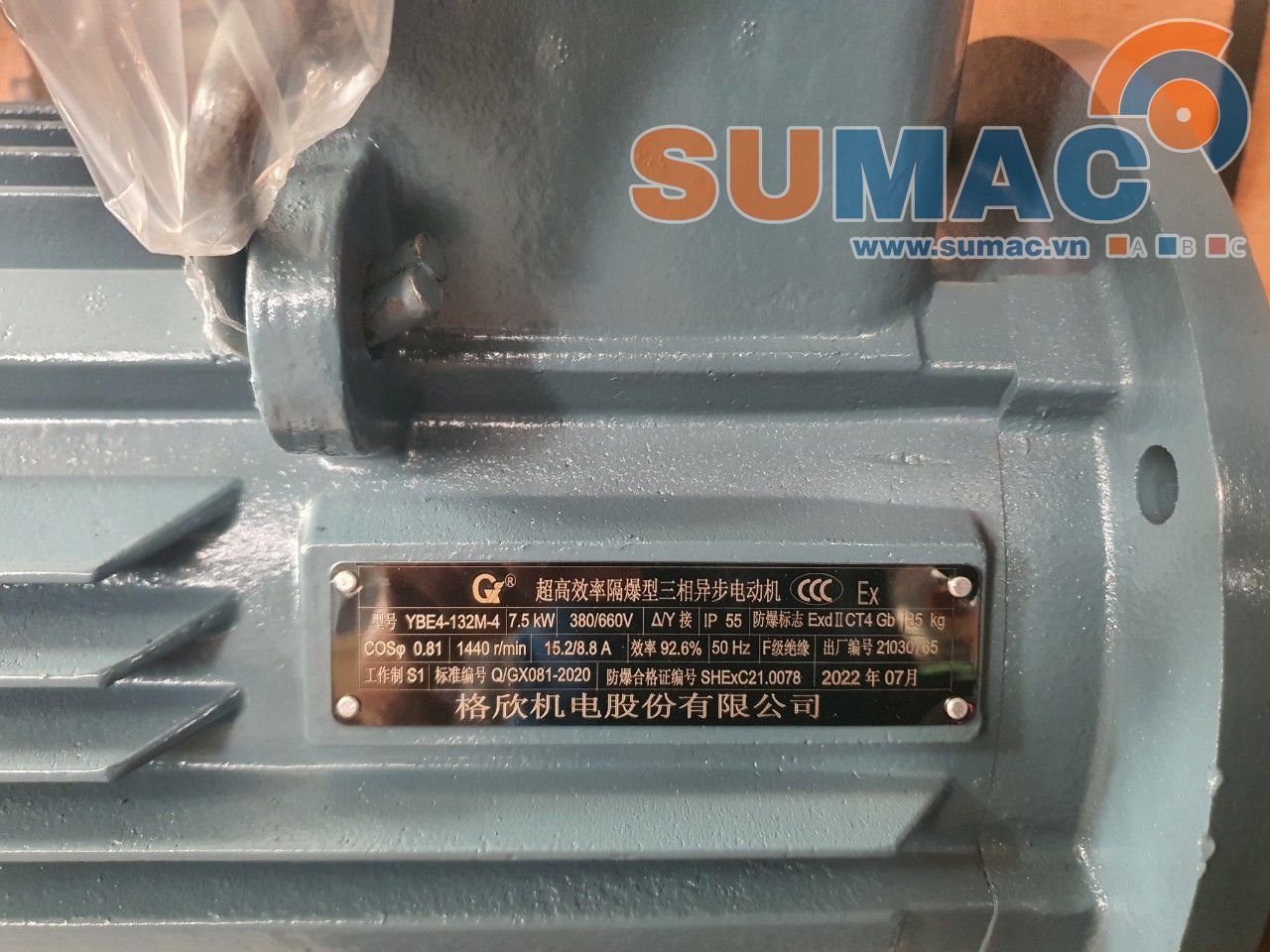 TEM ĐỘNG CƠ PHÒNG NỔ