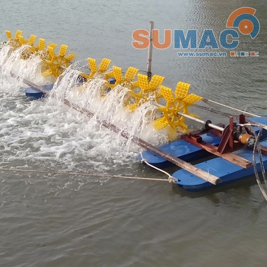 Động cơ thủy lực sử dụng cho ao nuôi thủy sản