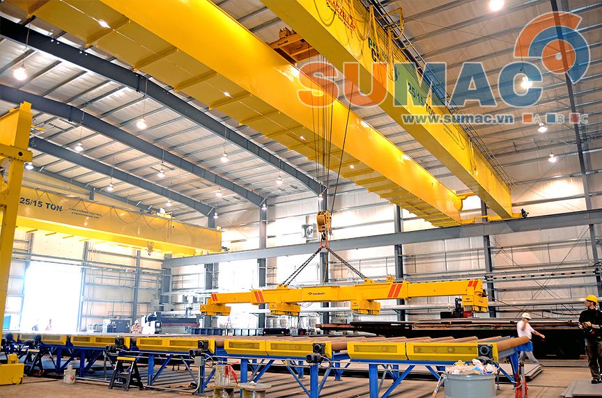 Tìm hiểu về cổng trục dầm đôi, cầu trục dầm đôi