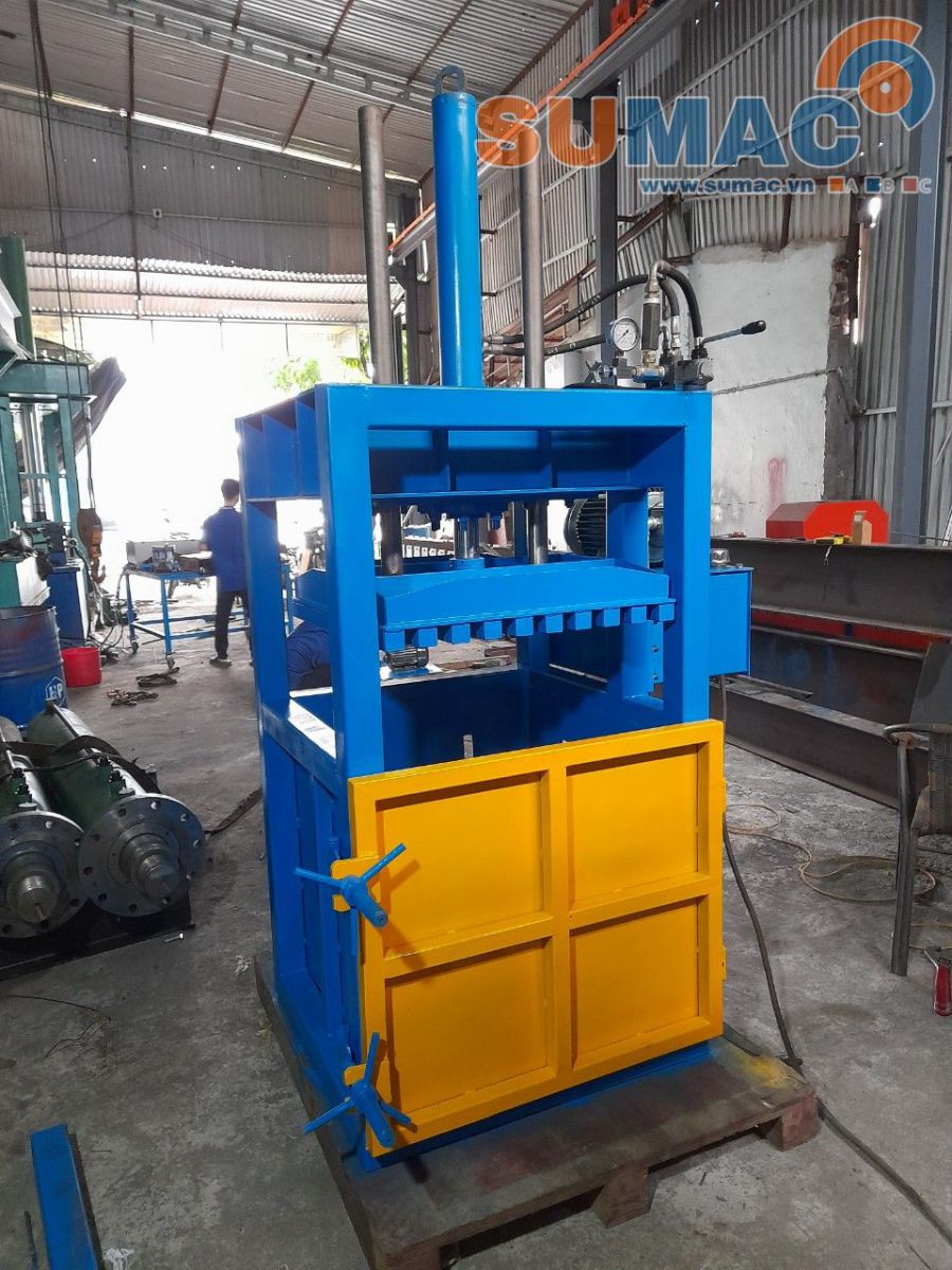 Máy ép rác thải sinh hoạt