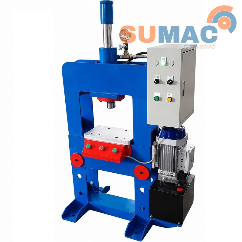 Máy Ép Thủy Lực Chữ H 5 Tấn Hai Chiều Tự Động