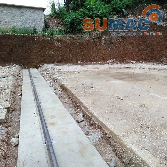 Mặt bằng lắp đặt cổng trục chữ A 5 tấn, 3 tấn, 2 tấn, 1 tấn