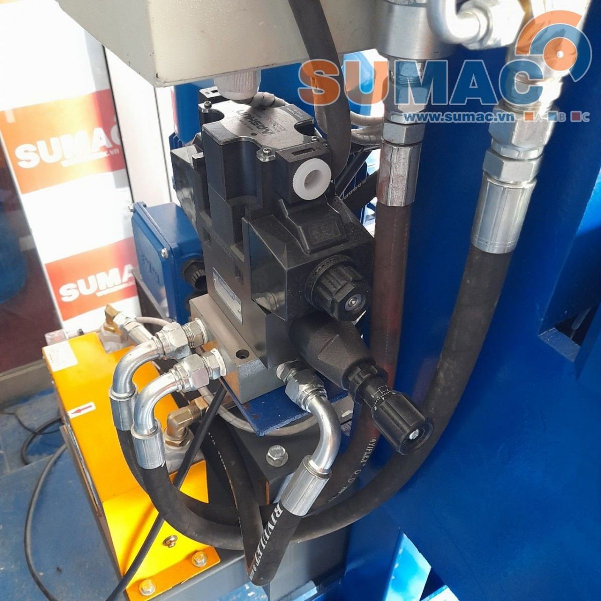 Cụm van của máy ép chữ H