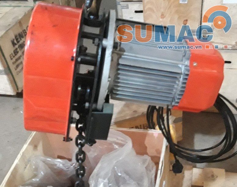 Pa lang xích điện 1 tấn 1 pha