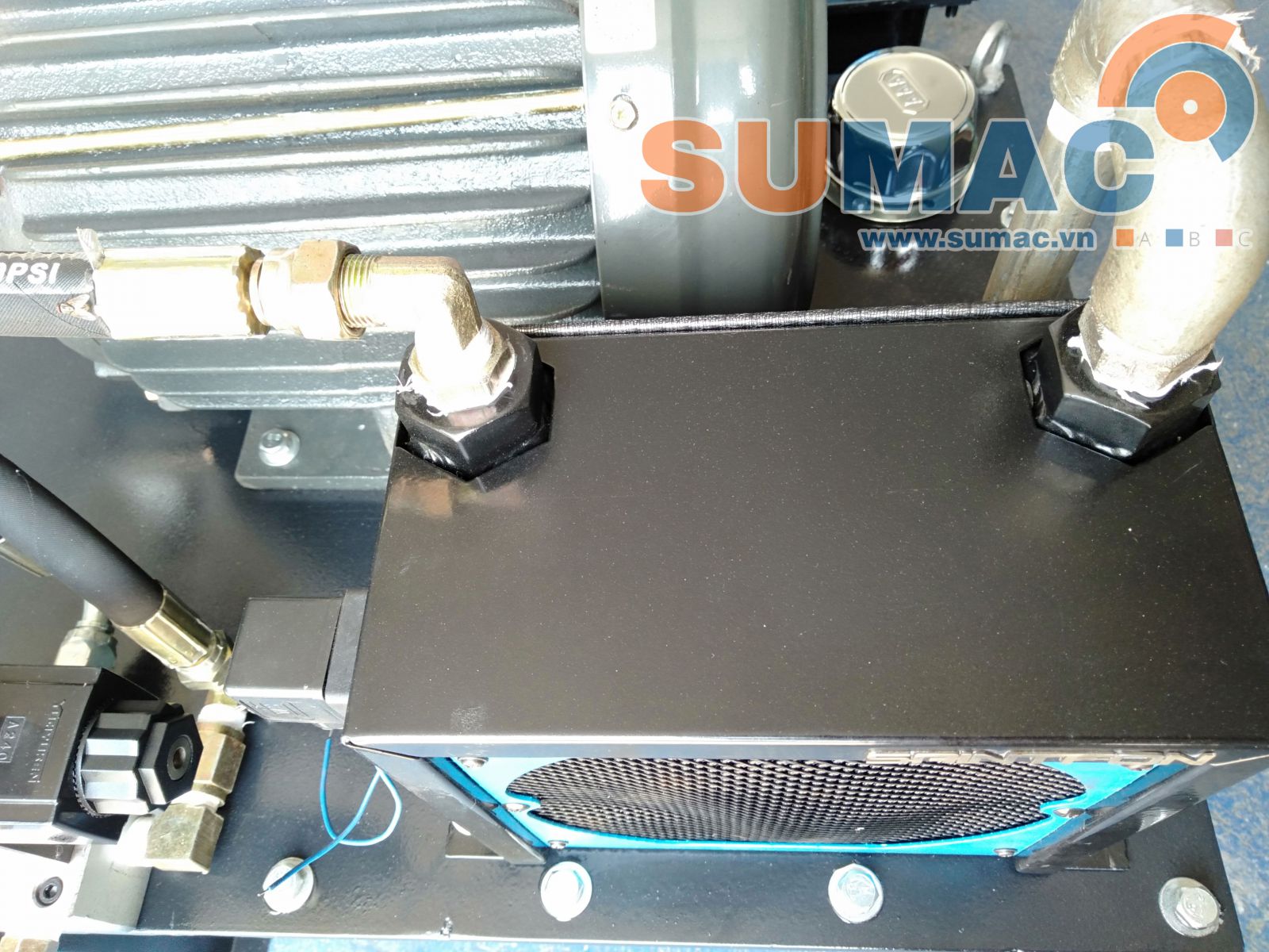 Quạt làm mát dầu thủy lực - Bộ nguồn thủy lực 3.7kw