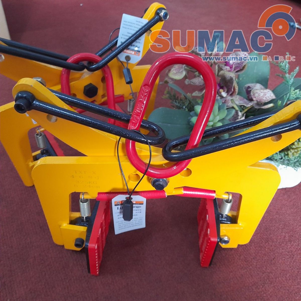 Thiết bị kẹp cẩu đá