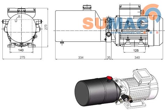 cấu tạo và kích thước bộ nguồn mini