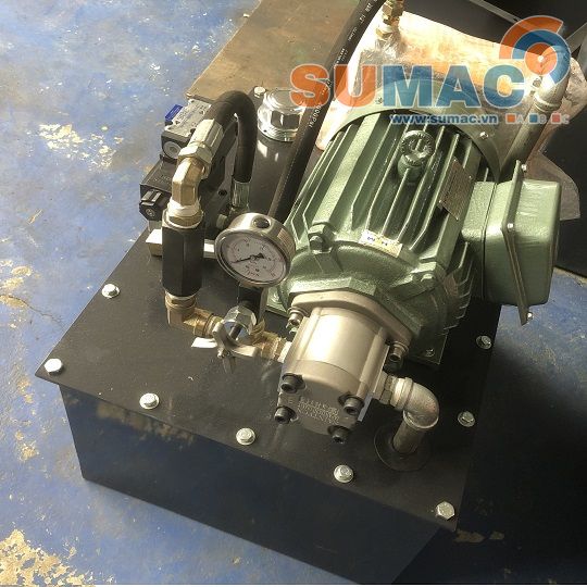Bộ nguồn thủy lực 4.0kw- Động cơ cốt âm VIHEM