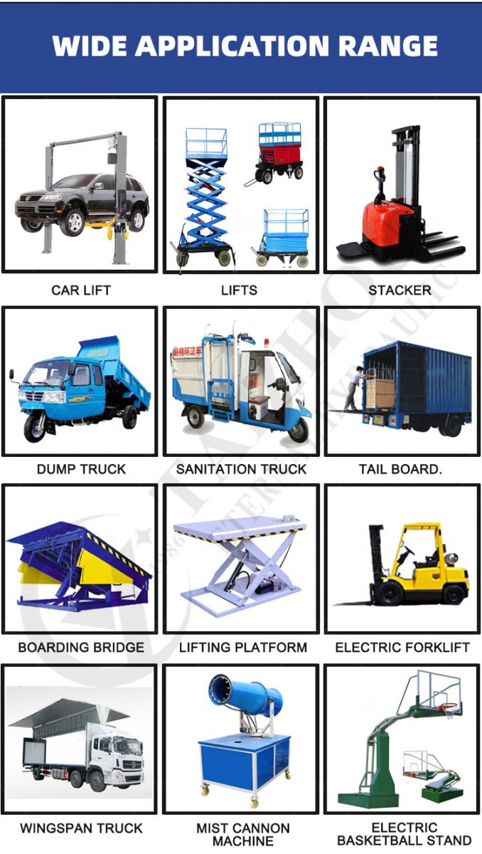 ứng dụng bộ nguồn thủy lực mini 