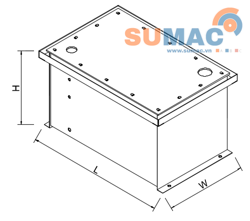 kích thước thùng dầu thủy lực
