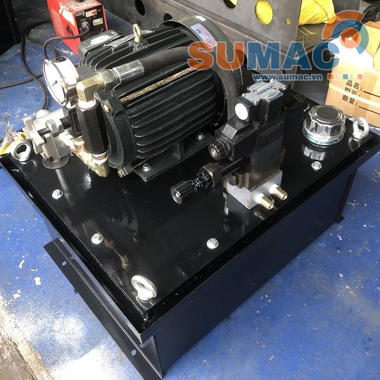Bộ nguồn thủy lực 3.7kw cho máy ép thủy lực 100 tấn