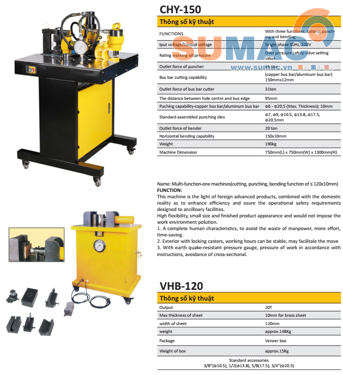 máy gia công thanh cái bằng điện
