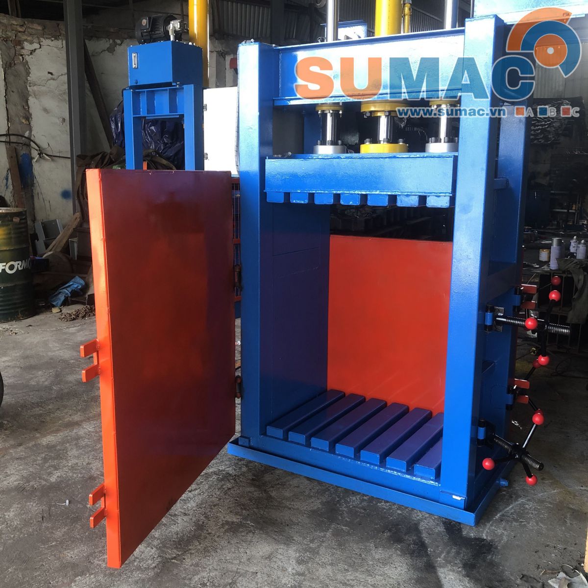MÁY ÉP KIỆN PHẾ LIỆU 15 TẤN