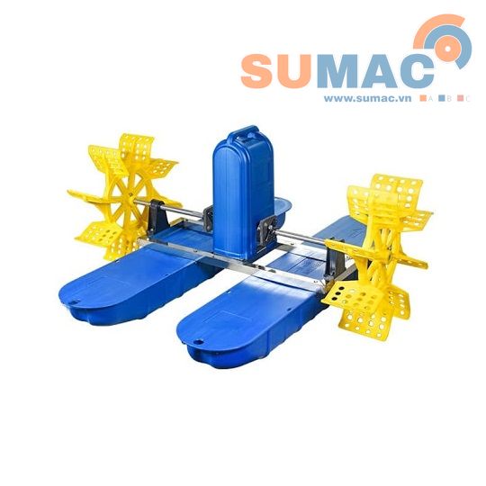 guồng nước tạo oxy 2 cánh