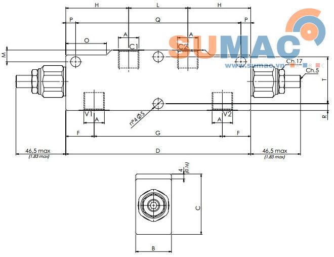 Van cân bằng thủy lực VBCD