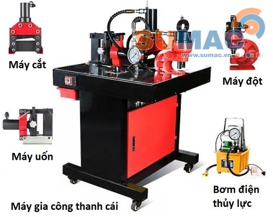  máy gia công thanh cái