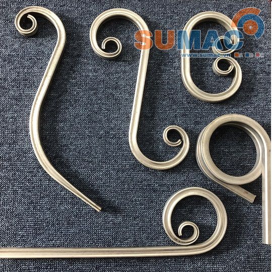 Máy uốn hoa văn sắt hộp, inox