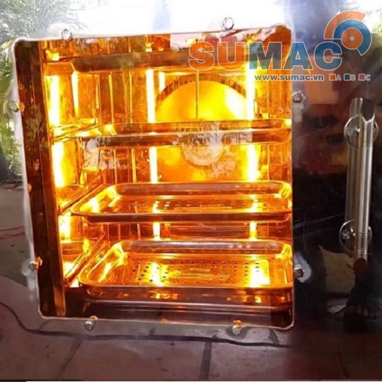 bóng sấy nhiệt lắp đặt tủ nướng