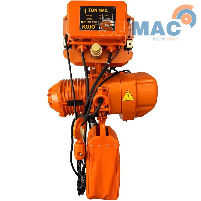 Pa lăng xích điện 1-2-3-5 tấn