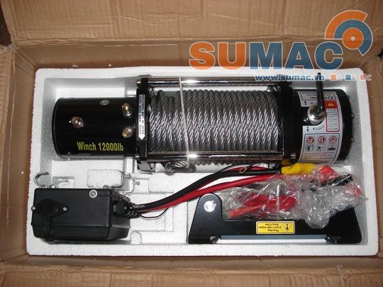 tời điện kéo xe 12000lb 12V