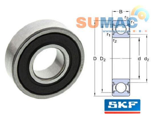 THÔNG SỐ KỸ THUẬT VÒNG BI 6302