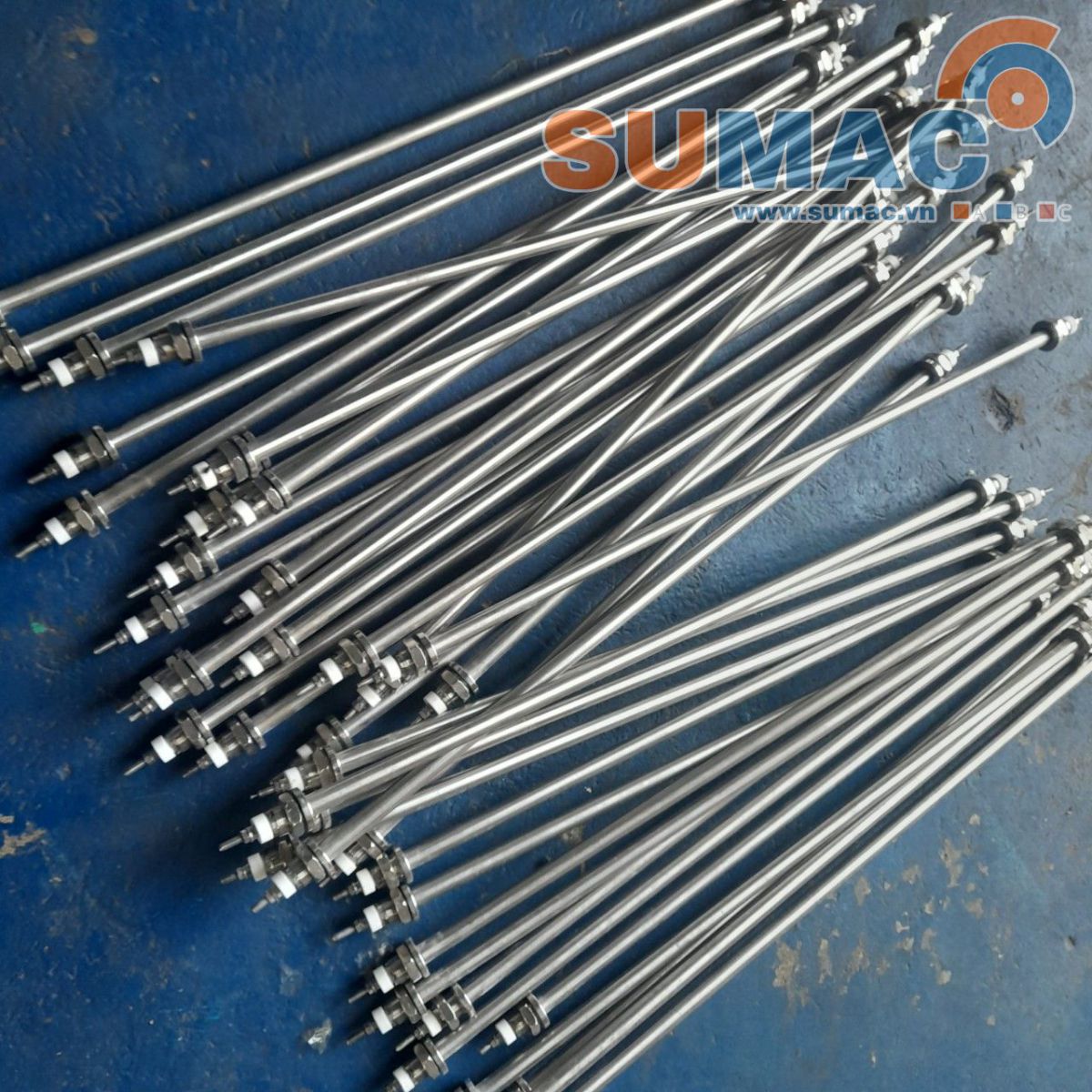 Thanh điện trở nhiệt phi 14 công suất 1kw điện 220V