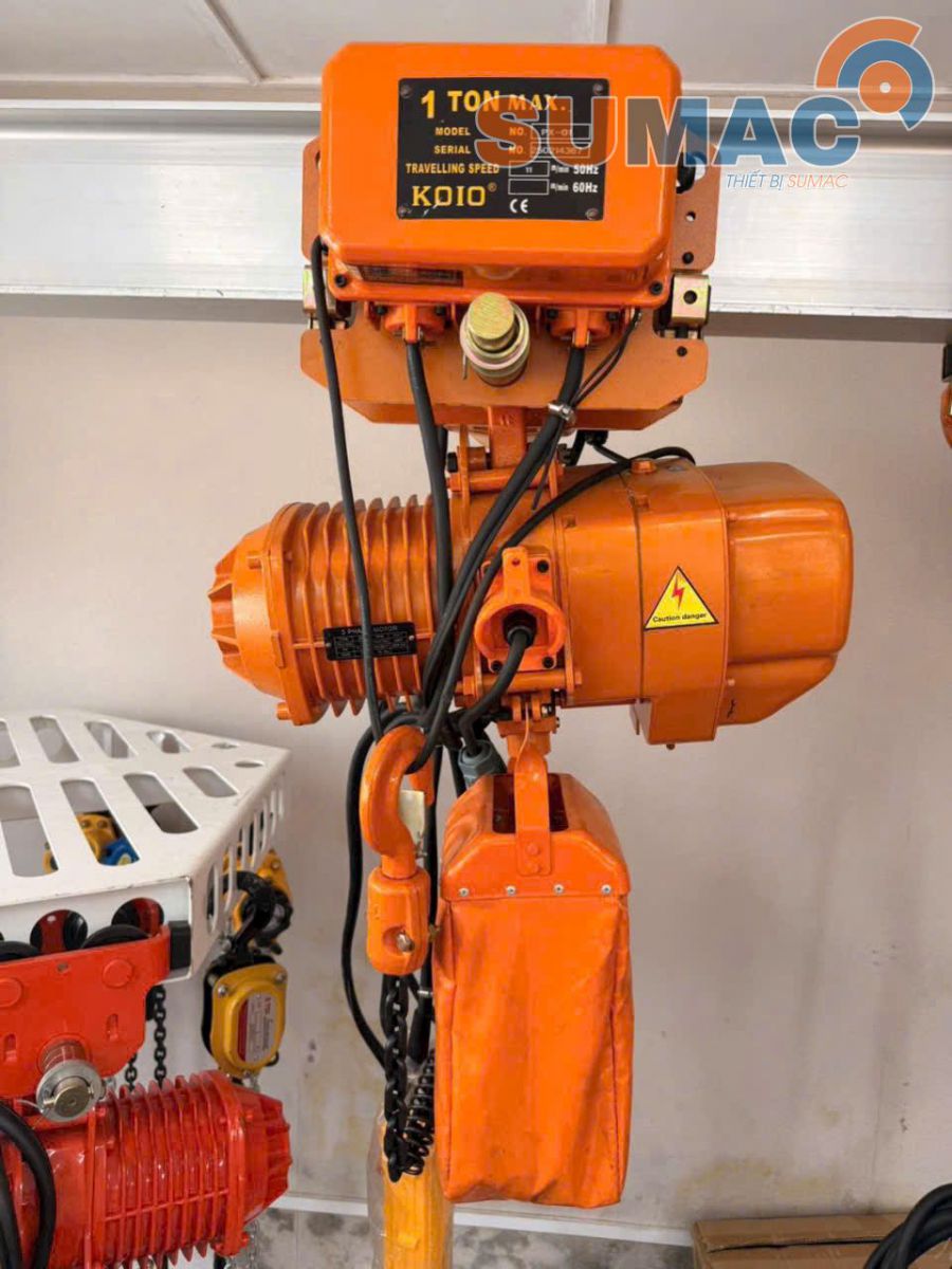 pa lăng xích điện giá rẻ pa lăng xích điện chính hãng