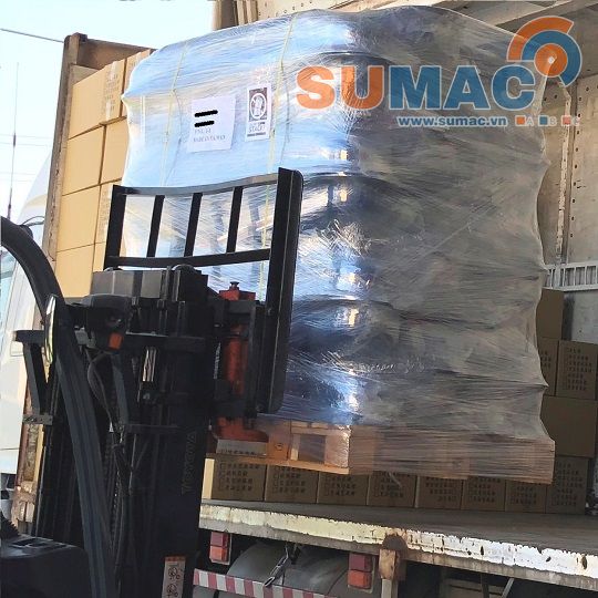 phao nhựa HDPE lắp máy tạo oxy ao thủy sản