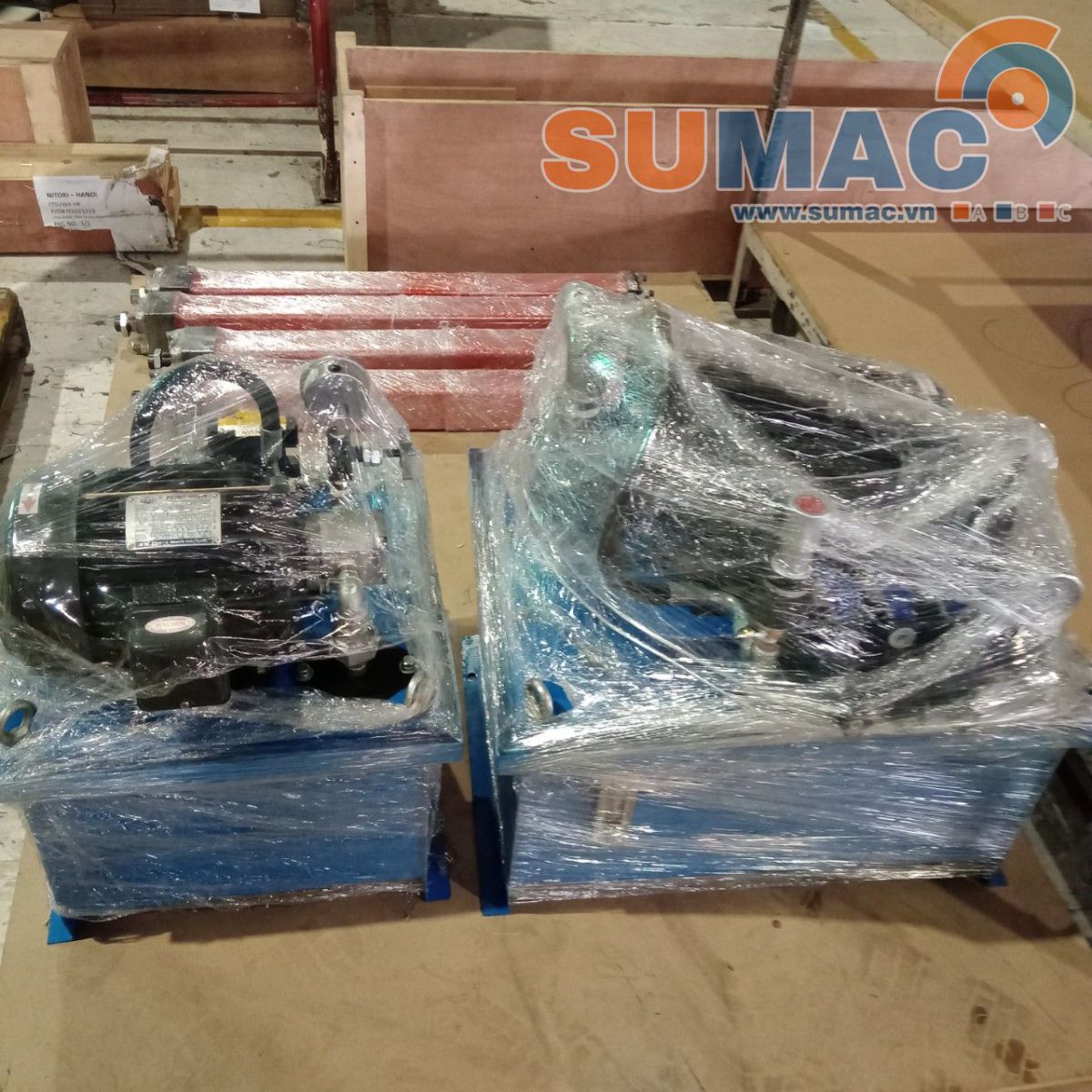 Xuất hàng trạm nguồn thủy lực 3.7kw, xilanh thủy lực 63