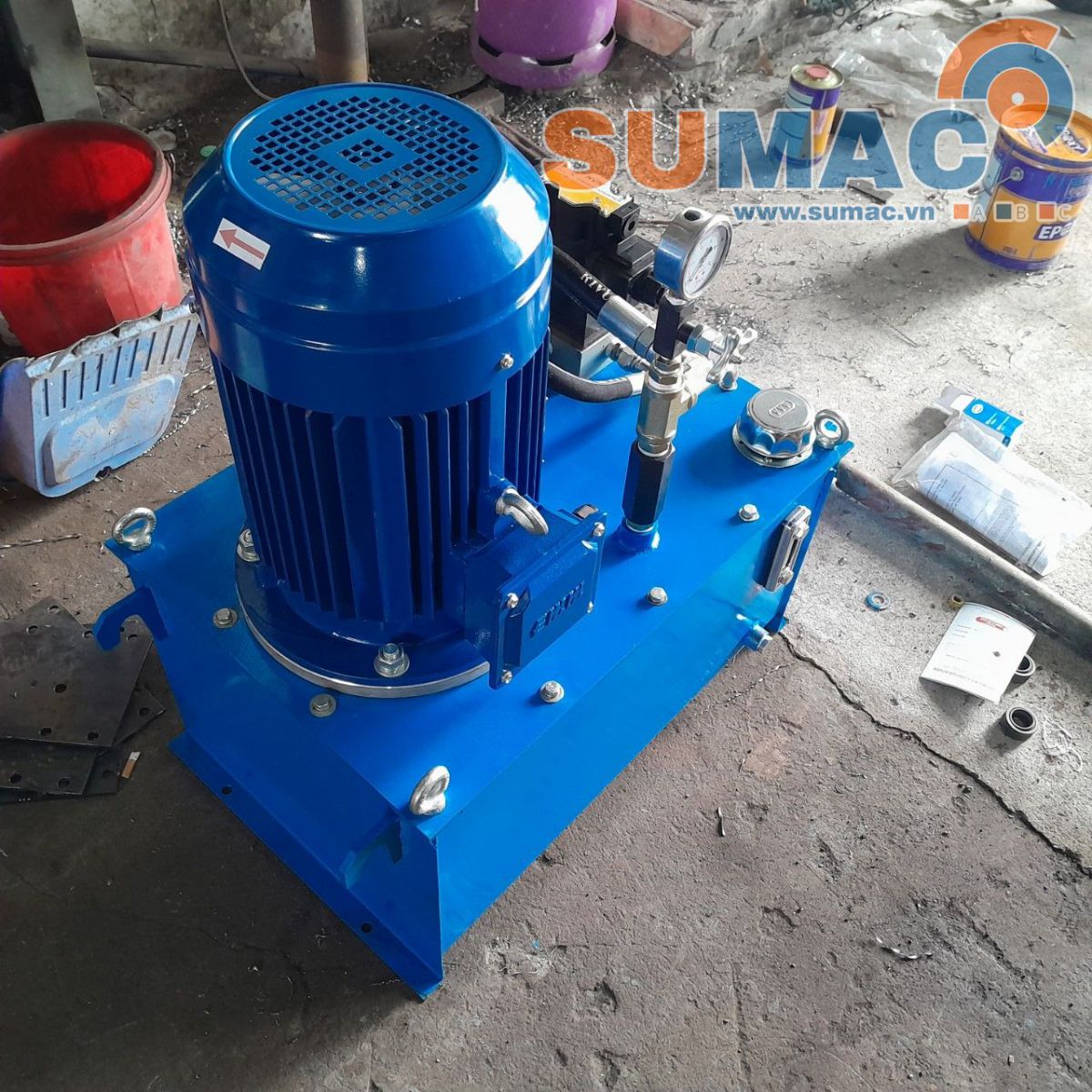 trạm nguồn thủy lực cho thang nâng hàng