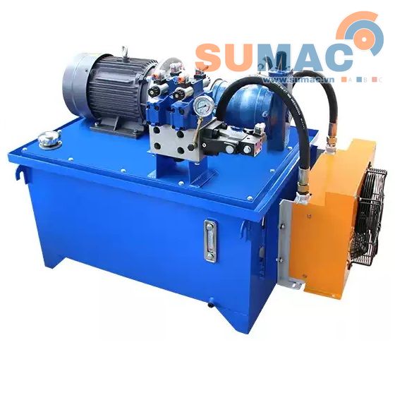 quạt làm mát lắp bộ nguồn thủy lực
