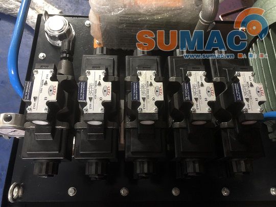 van điều khiển lắp bộ nguồn thủy lực