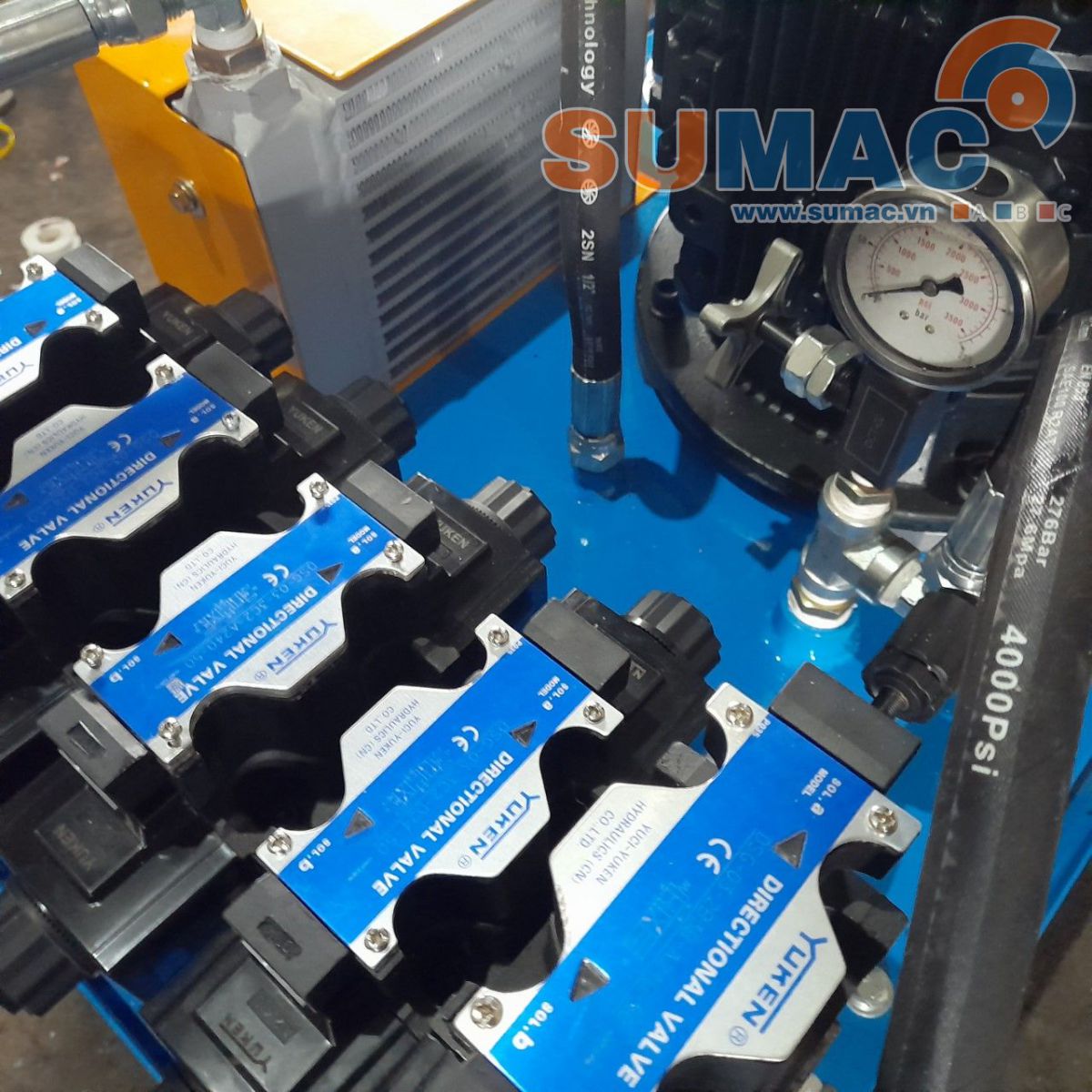 hệ thống van điều khiển bộ nguồn thủy lực